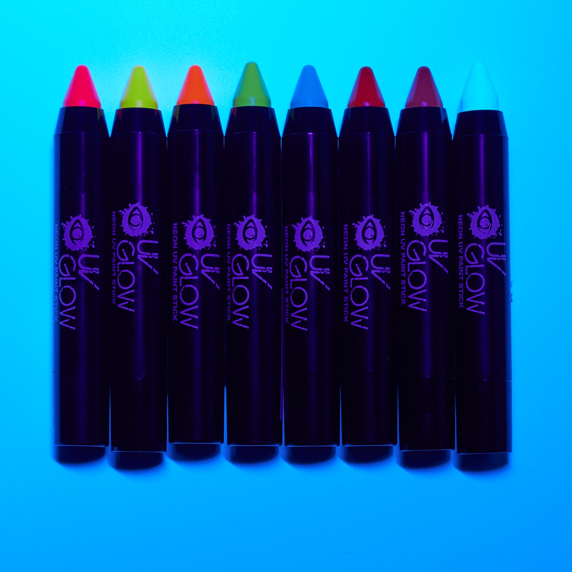 Neon UV Body Crayons by UV Glow