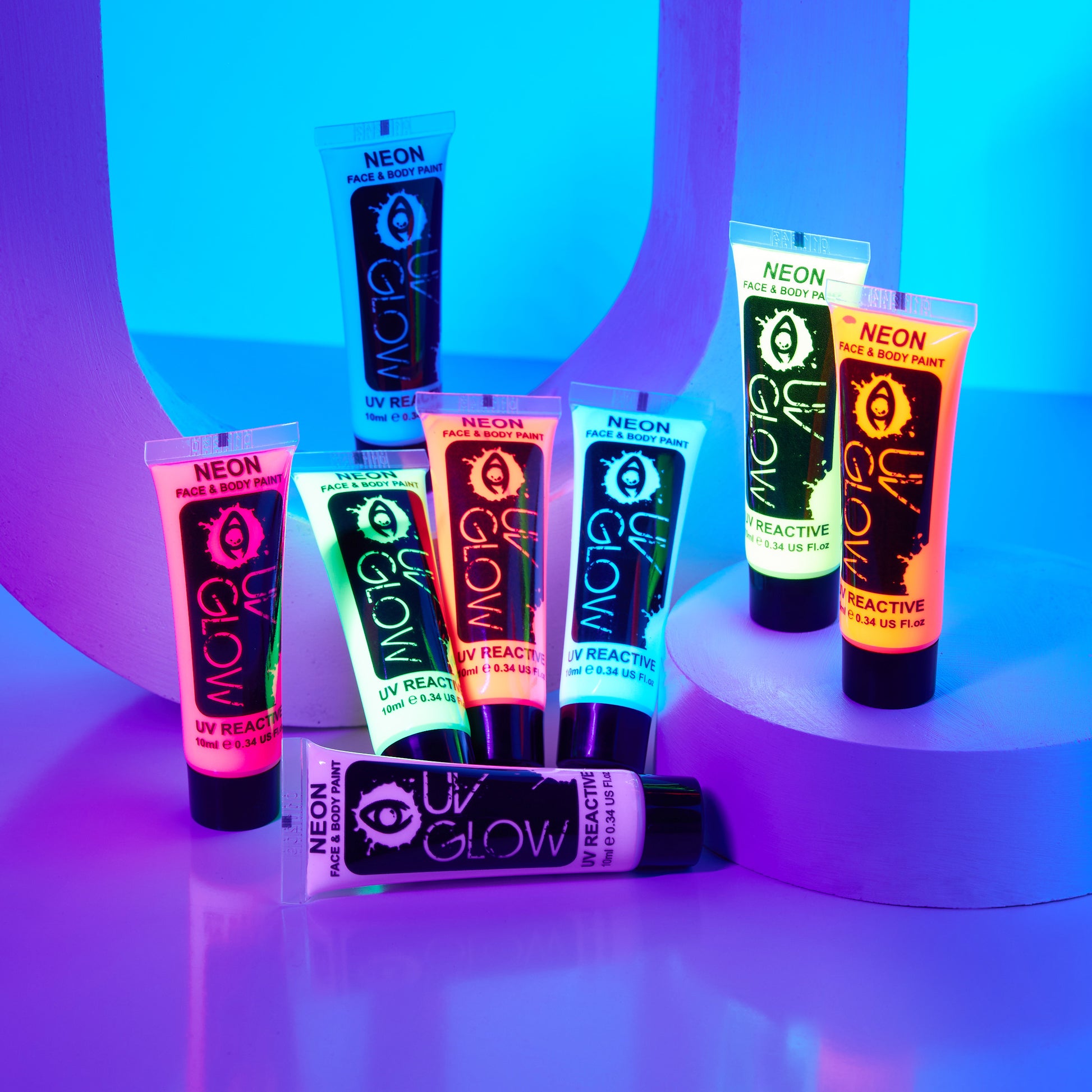 Body Art UV Fluorescent Paint -  Denmark